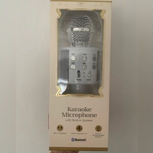 Vivitar Wireless Bluetooth Karaoke Microphone Portable Handheld Speaker USB New